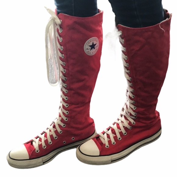 Converse Chuck Taylor Knee High Red Men 